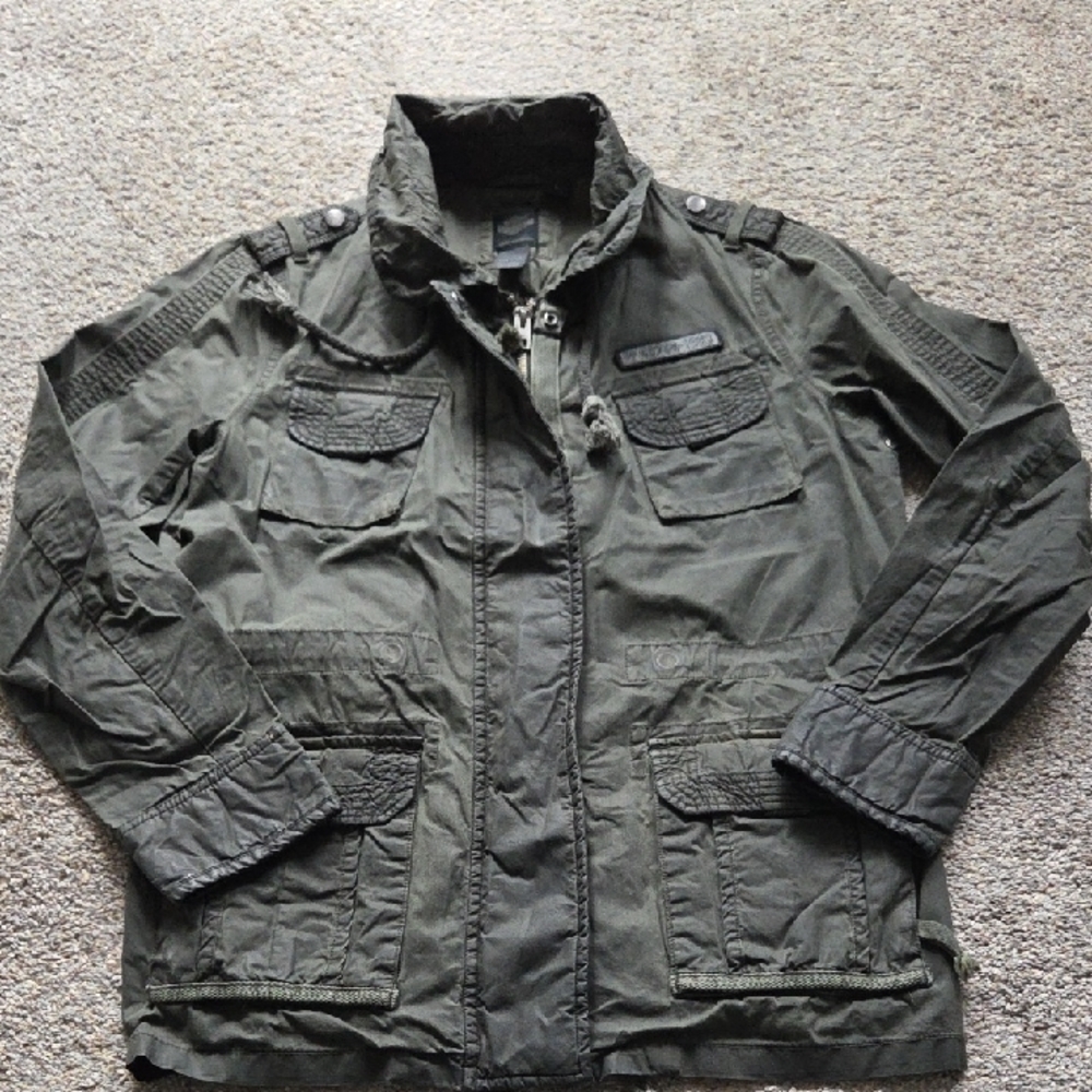 Harley-Davidson Military Field Jacket in Olive
